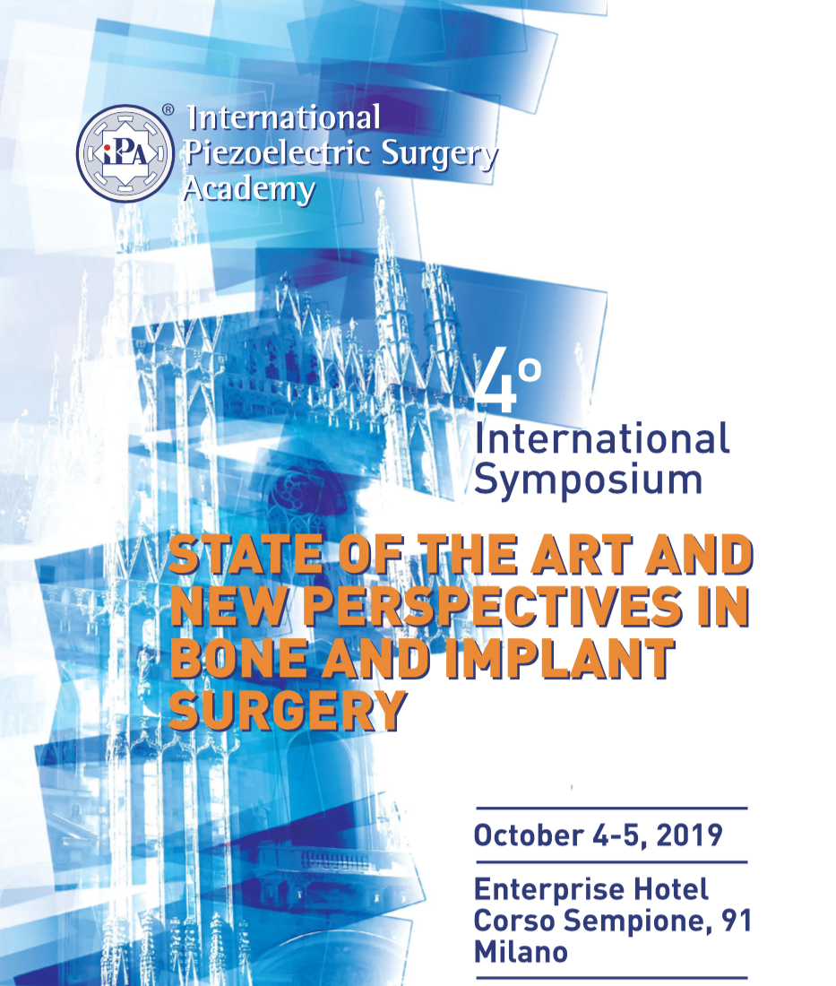 State of the art and newperspectives in bone and implant surgery - Studio Motta Jones, Rossi & Associati
